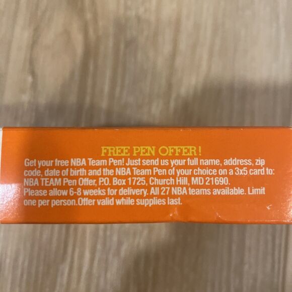 NBA Hoops Collect A Books Series I - 12 Mini Books - Box 3 Orange - Picture 5 of 8